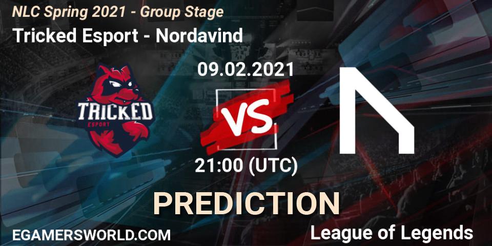 Prognoza Tricked Esport - Nordavind. 09.02.2021 at 21:30, LoL, NLC Spring 2021 - Group Stage