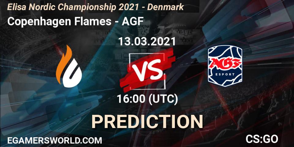 Prognoza Copenhagen Flames - AGF. 13.03.2021 at 16:05, Counter-Strike (CS2), Elisa Nordic Championship 2021 - Denmark