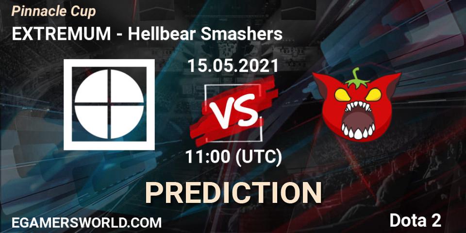 Prognoza EXTREMUM - Hellbear Smashers. 15.05.2021 at 11:02, Dota 2, Pinnacle Cup 2021 Dota 2