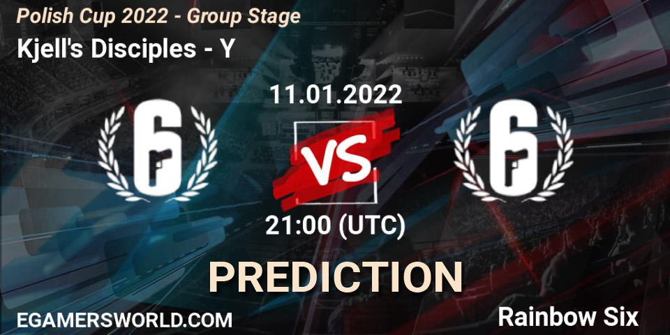 Prognoza Kjell's Disciples - YŚ. 11.01.2022 at 21:00, Rainbow Six, Polish Cup 2022 - Group Stage