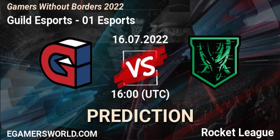Prognoza Guild Esports - 01 Esports. 16.07.2022 at 16:00, Rocket League, Gamers Without Borders 2022