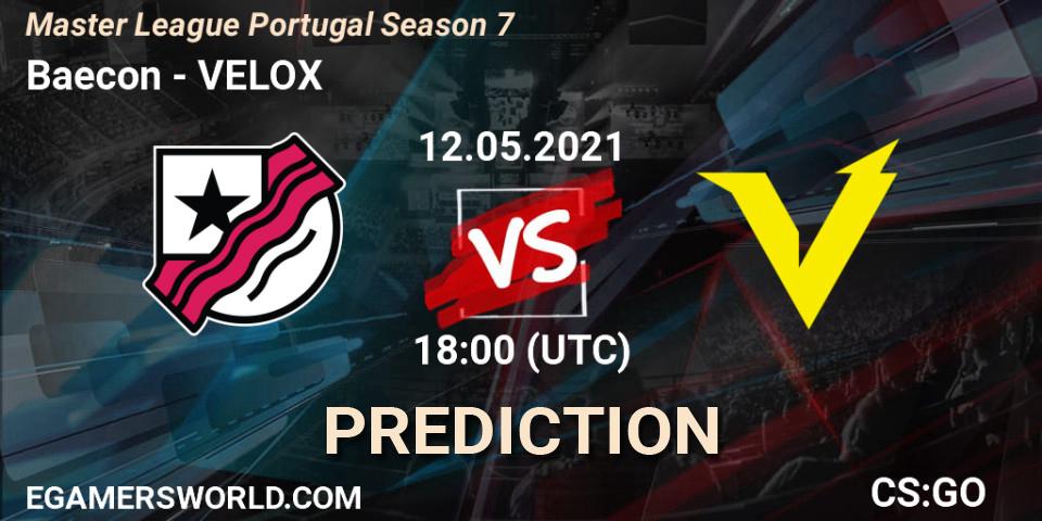 Prognoza Baecon - VELOX. 12.05.21, CS2 (CS:GO), Master League Portugal Season 7