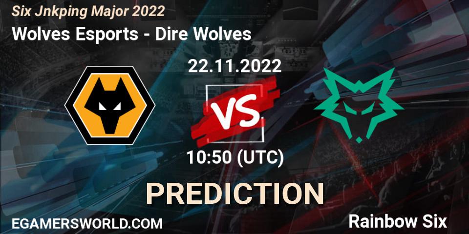 Prognoza Wolves Esports - Dire Wolves. 23.11.22, Rainbow Six, Six Jönköping Major 2022