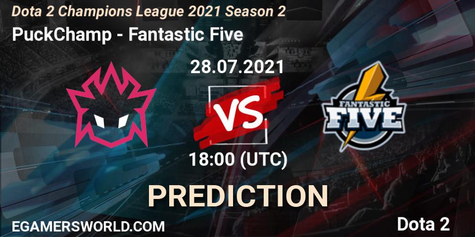 Prognoza PuckChamp - Fantastic Five. 30.07.2021 at 18:32, Dota 2, Dota 2 Champions League 2021 Season 2