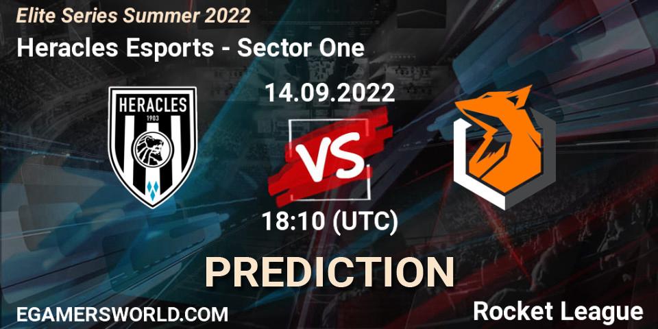 Prognoza Heracles Esports - Sector One. 14.09.22, Rocket League, Elite Series Summer 2022
