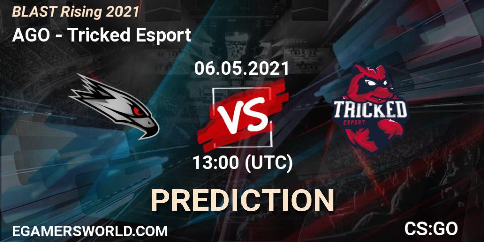 Prognoza AGO - Tricked Esport. 06.05.2021 at 13:00, Counter-Strike (CS2), BLAST Rising 2021