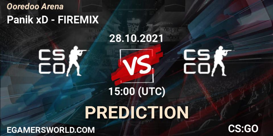 Prognoza Panik xD - FIREMIX. 28.10.2021 at 15:00, Counter-Strike (CS2), Ooredoo Arena