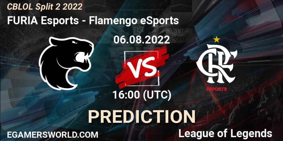 Prognoza FURIA Esports - Flamengo eSports. 06.08.22, LoL, CBLOL Split 2 2022