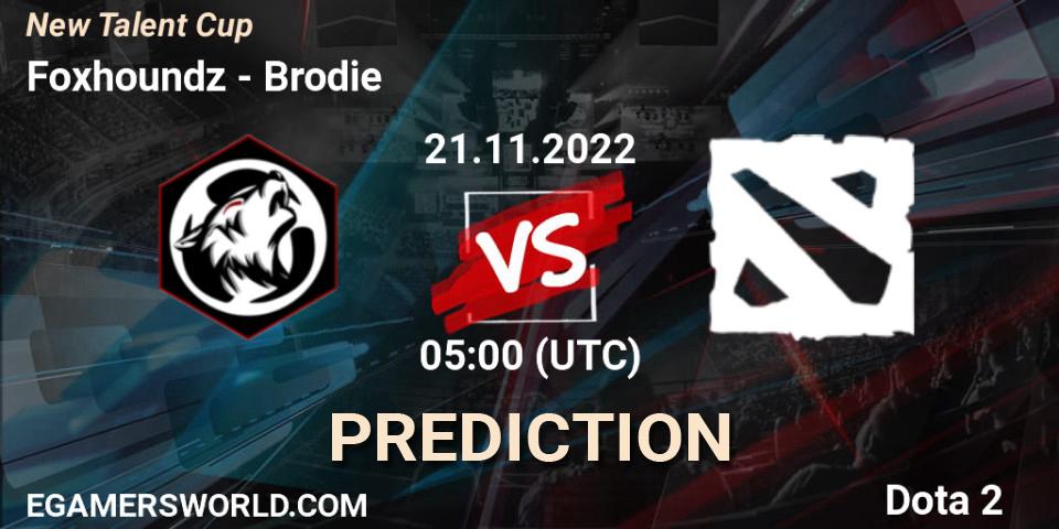 Prognoza Team Balut - Brodie. 21.11.2022 at 07:20, Dota 2, New Talent Cup