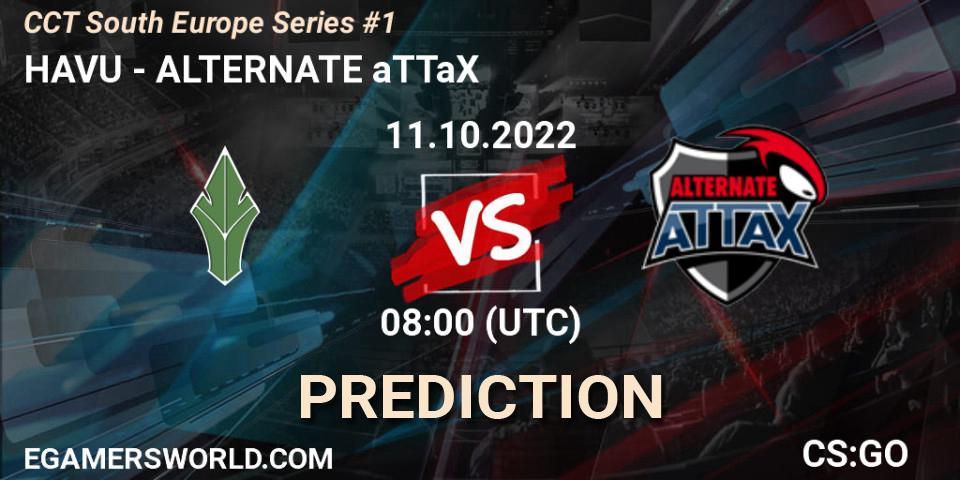 Prognoza HAVU - ALTERNATE aTTaX. 11.10.2022 at 08:00, Counter-Strike (CS2), CCT South Europe Series #1