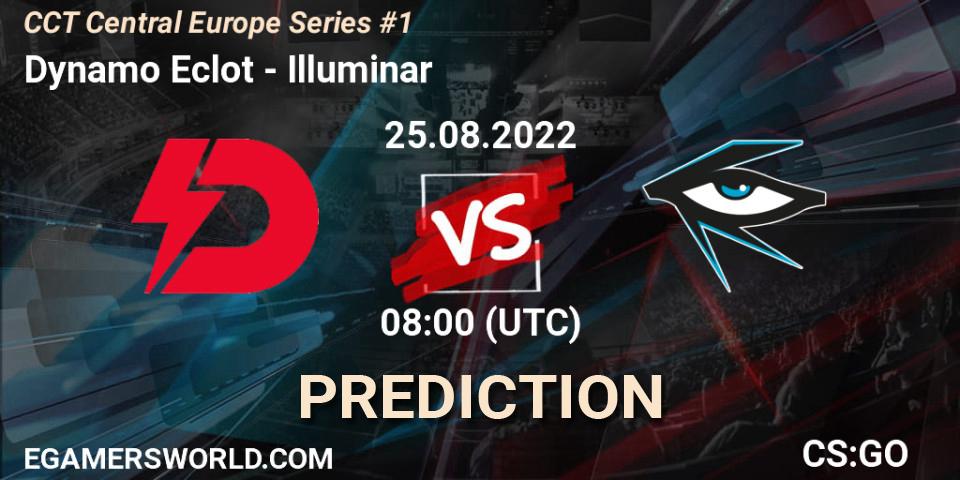 Prognoza Dynamo Eclot - Illuminar. 25.08.2022 at 08:00, Counter-Strike (CS2), CCT Central Europe Series #1