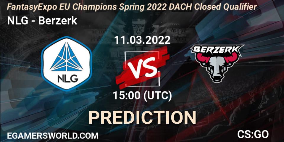 Prognoza NLG - Berzerk. 11.03.2022 at 15:00, Counter-Strike (CS2), FantasyExpo EU Champions Spring 2022 DACH Closed Qualifier