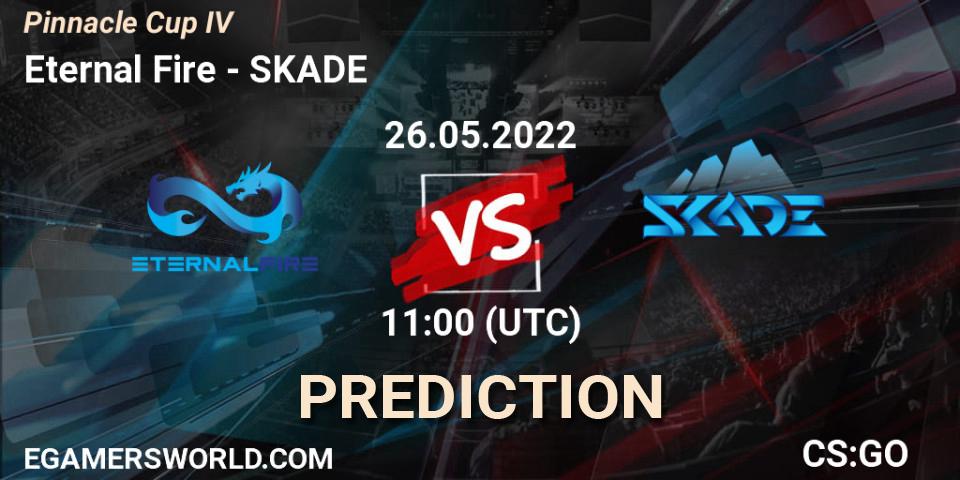 Prognoza Eternal Fire - SKADE. 26.05.2022 at 10:30, Counter-Strike (CS2), Pinnacle Cup #4