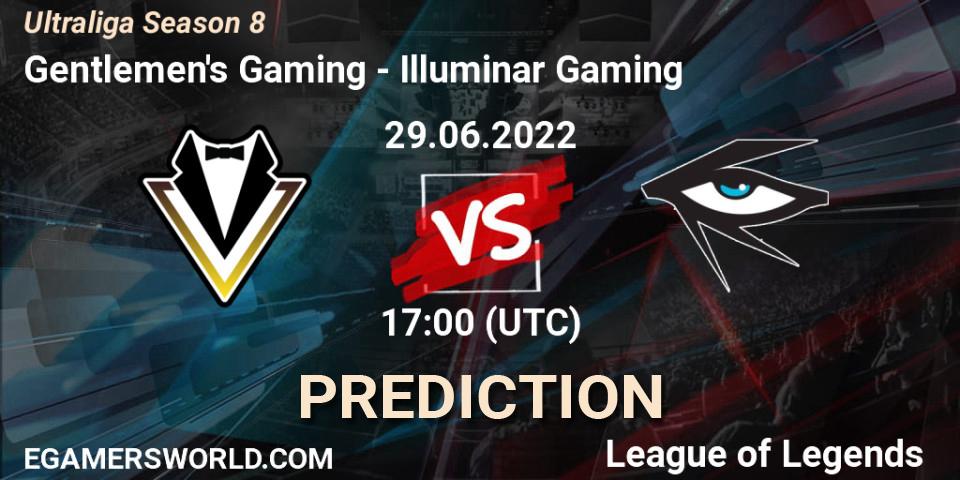 Prognoza Gentlemen's Gaming - Illuminar Gaming. 29.06.2022 at 17:00, LoL, Ultraliga Season 8