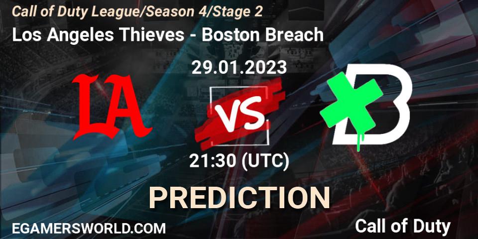 Prognoza Los Angeles Thieves - Boston Breach. 29.01.2023 at 21:30, Call of Duty, Call of Duty League 2023: Stage 2 Major Qualifiers