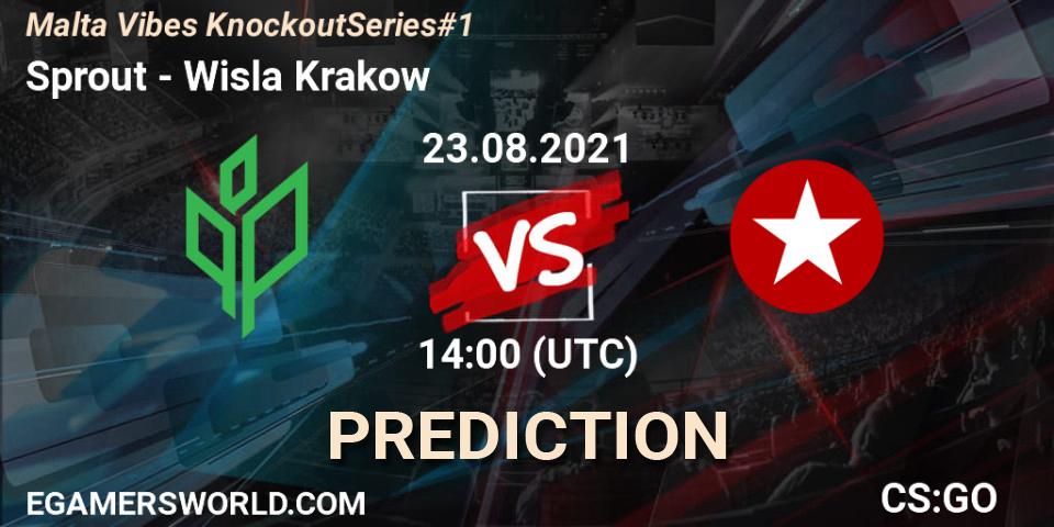 Prognoza Sprout - Wisla Krakow. 23.08.2021 at 14:00, Counter-Strike (CS2), Malta Vibes Knockout Series #1