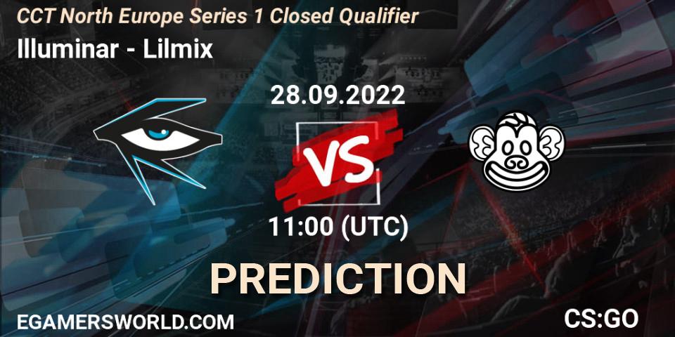 Prognoza Illuminar - Lilmix. 28.09.2022 at 11:00, Counter-Strike (CS2), CCT North Europe Series 1 Closed Qualifier
