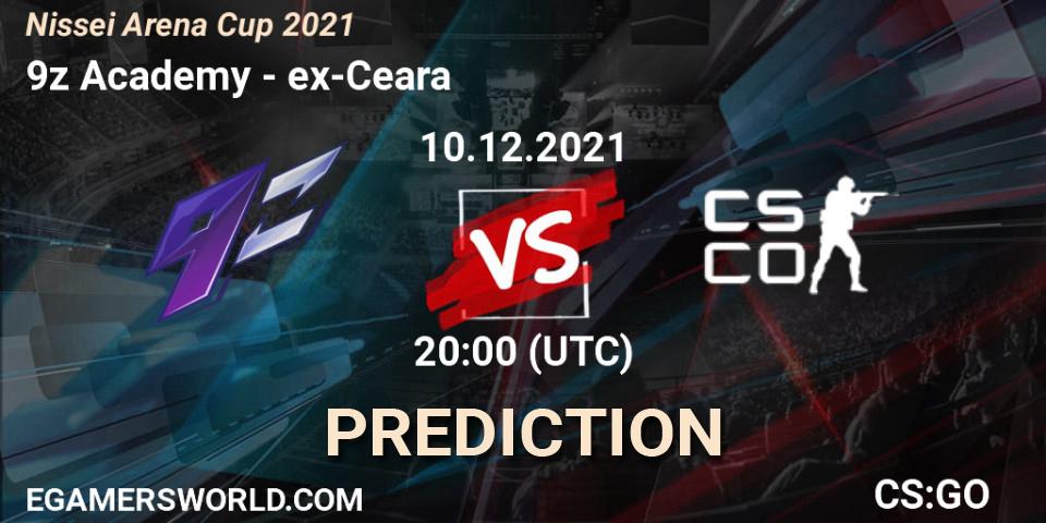 Prognoza 9z Academy - ex-Ceara. 10.12.2021 at 21:00, Counter-Strike (CS2), Nissei Arena Cup 2021