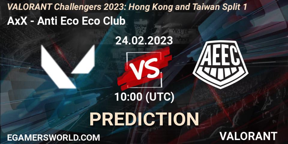 Prognoza AxX - Anti Eco Eco Club. 24.02.23, VALORANT, VALORANT Challengers 2023: Hong Kong and Taiwan Split 1