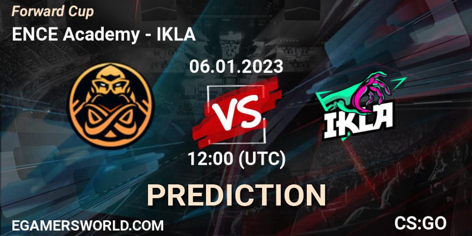 Prognoza ENCE Academy - IKLA. 06.01.2023 at 12:00, Counter-Strike (CS2), Forward Cup