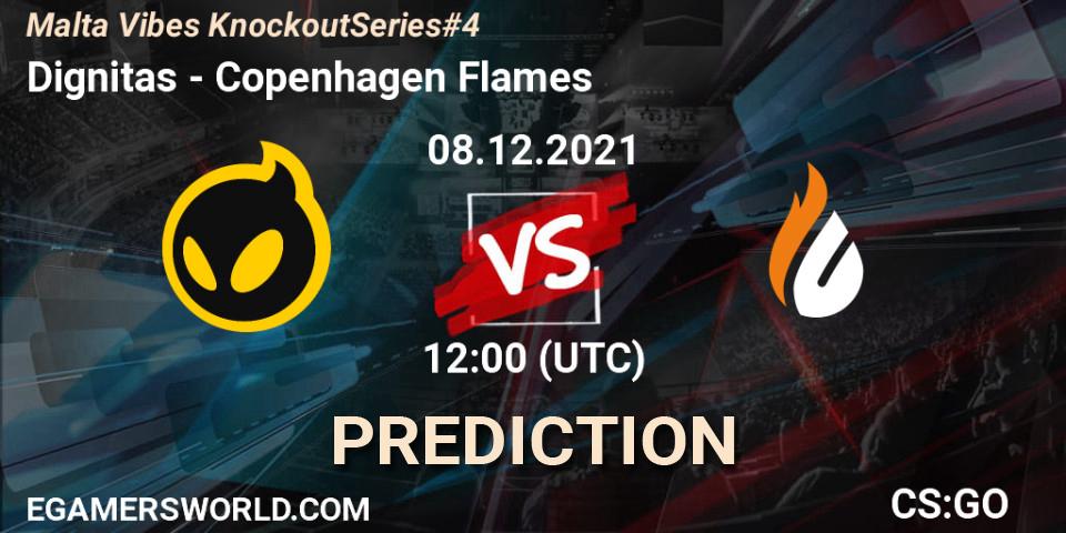Prognoza Dignitas - Copenhagen Flames. 08.12.2021 at 12:00, Counter-Strike (CS2), Malta Vibes Knockout Series #4