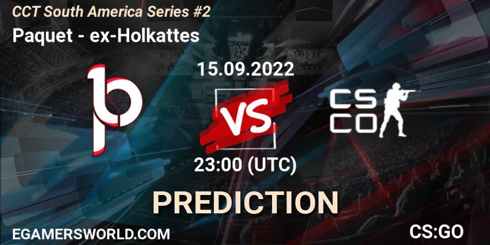 Prognoza Paquetá - ex-Holkattes. 15.09.2022 at 23:00, Counter-Strike (CS2), CCT South America Series #2
