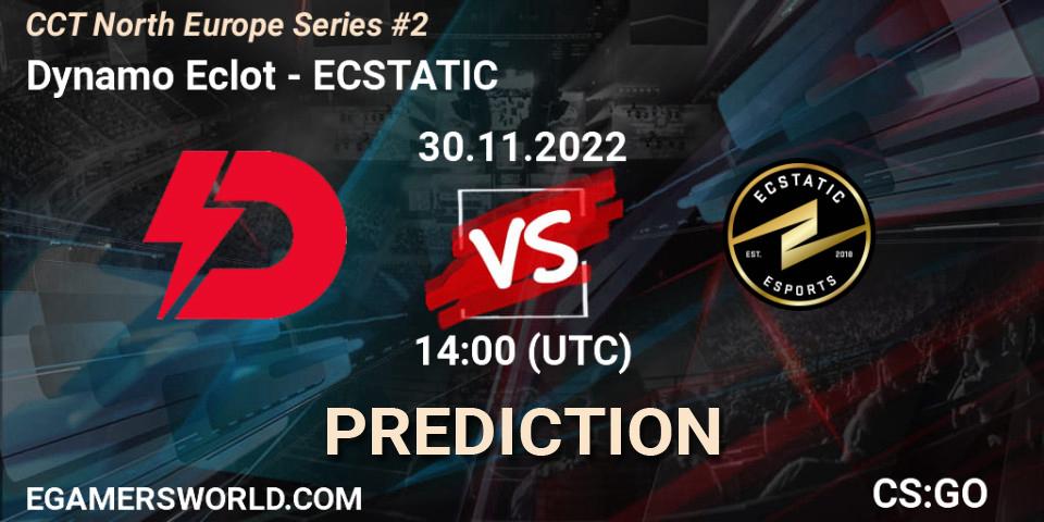 Prognoza Dynamo Eclot - ECSTATIC. 30.11.22, CS2 (CS:GO), CCT North Europe Series #2