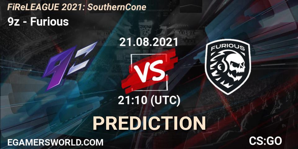Prognoza 9z - Furious. 21.08.2021 at 21:10, Counter-Strike (CS2), FiReLEAGUE 2021: Southern Cone