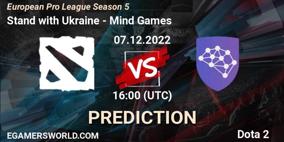 Prognoza EZ KATKA - Mind Games. 07.12.22, Dota 2, European Pro League Season 5