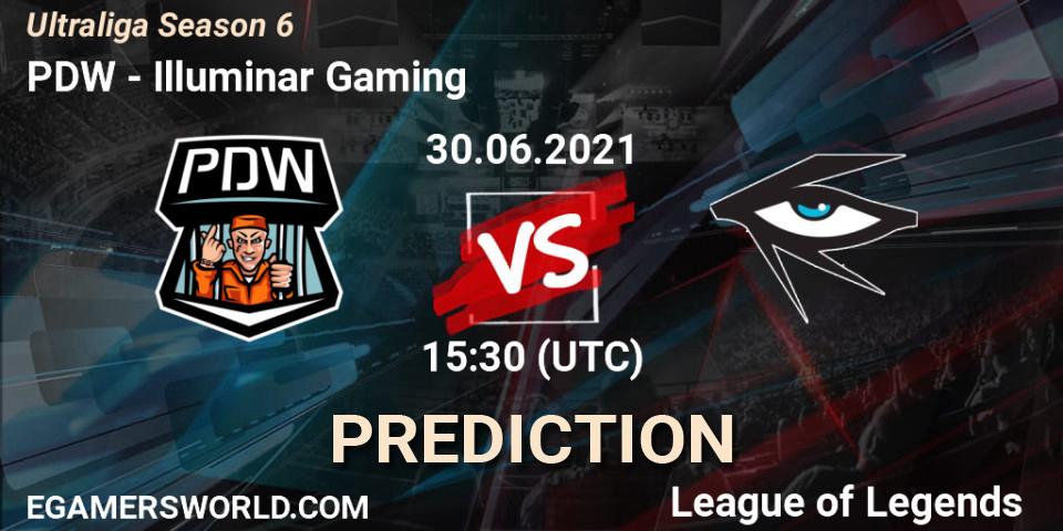 Prognoza PDW - Illuminar Gaming. 09.06.2021 at 18:30, LoL, Ultraliga Season 6