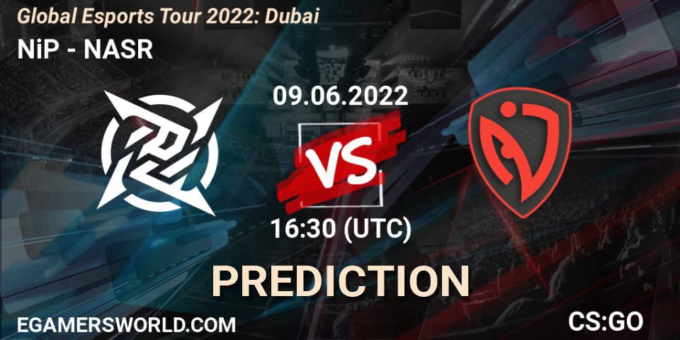 Prognoza NiP - NASR. 09.06.2022 at 17:40, Counter-Strike (CS2), Global Esports Tour 2022: Dubai