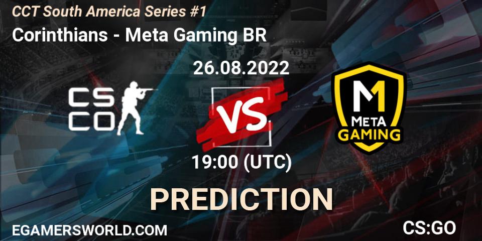 Prognoza Corinthians - Meta Gaming BR. 26.08.2022 at 19:00, Counter-Strike (CS2), CCT South America Series #1