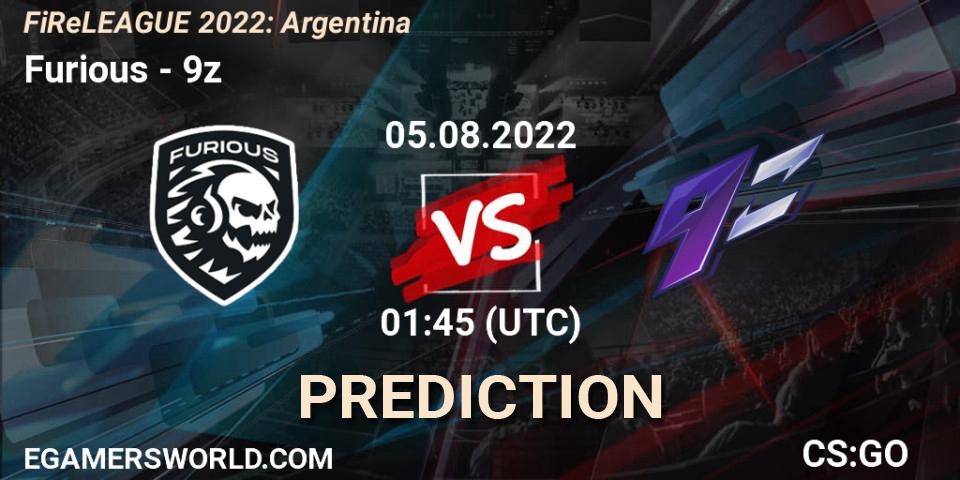Prognoza Furious - 9z. 05.08.2022 at 01:45, Counter-Strike (CS2), FiReLEAGUE 2022: Argentina