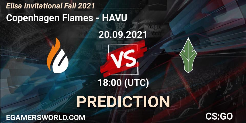 Prognoza Copenhagen Flames - HAVU. 20.09.21, CS2 (CS:GO), Elisa Invitational Fall 2021