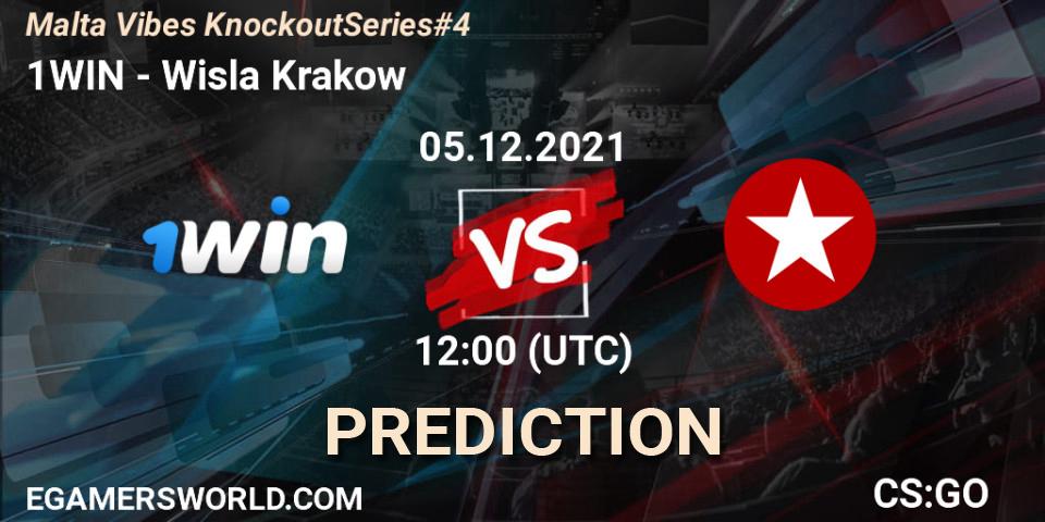 Prognoza 1WIN - Wisla Krakow. 05.12.2021 at 12:00, Counter-Strike (CS2), Malta Vibes Knockout Series #4