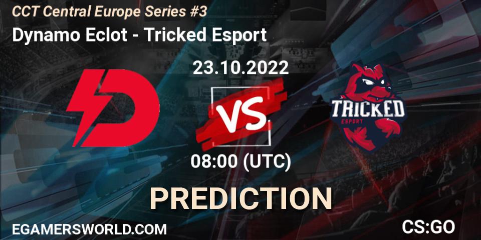 Prognoza Dynamo Eclot - Tricked Esport. 23.10.2022 at 08:00, Counter-Strike (CS2), CCT Central Europe Series #3