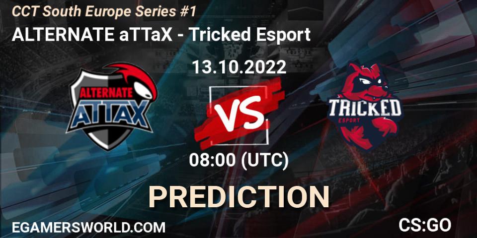 Prognoza ALTERNATE aTTaX - Tricked Esport. 13.10.22, CS2 (CS:GO), CCT South Europe Series #1