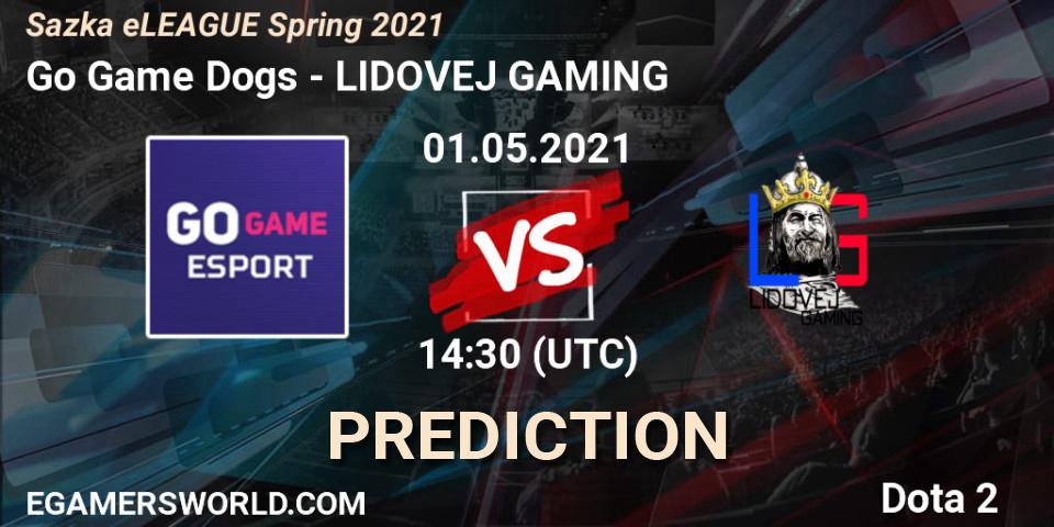 Prognoza Go Game Dogs - LIDOVEJ GAMING. 01.05.2021 at 14:30, Dota 2, Sazka eLEAGUE Spring 2021