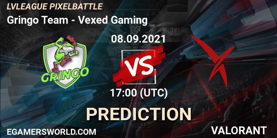 Prognoza Gringo Team - Vexed Gaming. 08.09.2021 at 17:00, VALORANT, LVLEAGUE PIXELBATTLE