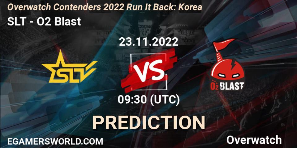 Prognoza SLT - O2 Blast. 23.11.2022 at 09:48, Overwatch, Overwatch Contenders 2022 Run It Back: Korea