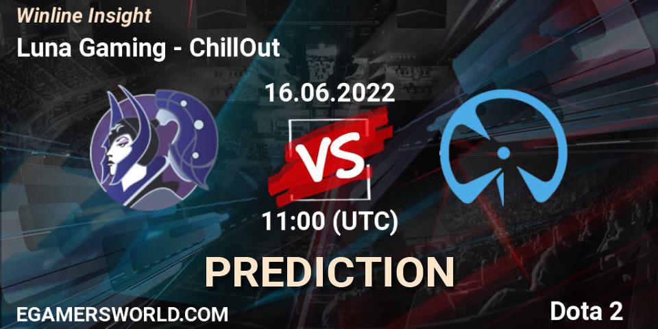 Prognoza Luna Gaming - ChillOut. 13.06.2022 at 11:00, Dota 2, Winline Insight