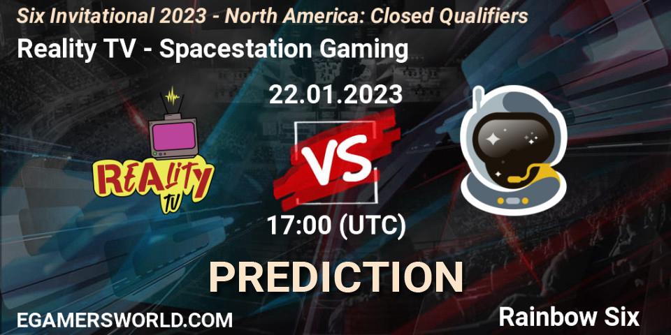 Prognoza Reality TV - Spacestation Gaming. 22.01.2023 at 17:00, Rainbow Six, Six Invitational 2023 - North America: Closed Qualifiers