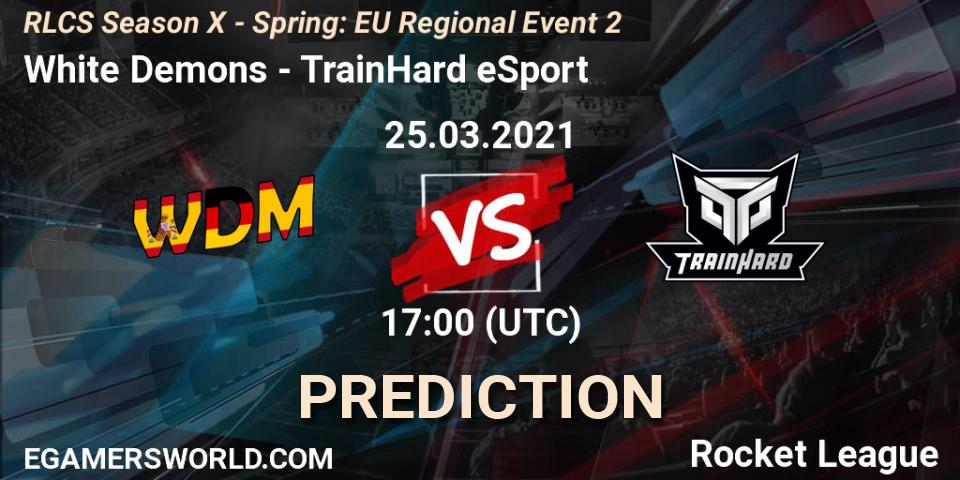 Prognoza White Demons - TrainHard eSport. 25.03.2021 at 17:00, Rocket League, RLCS Season X - Spring: EU Regional Event 2