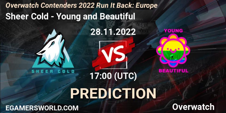 Prognoza Sheer Cold - Young and Beautiful. 29.11.2022 at 20:00, Overwatch, Overwatch Contenders 2022 Run It Back: Europe