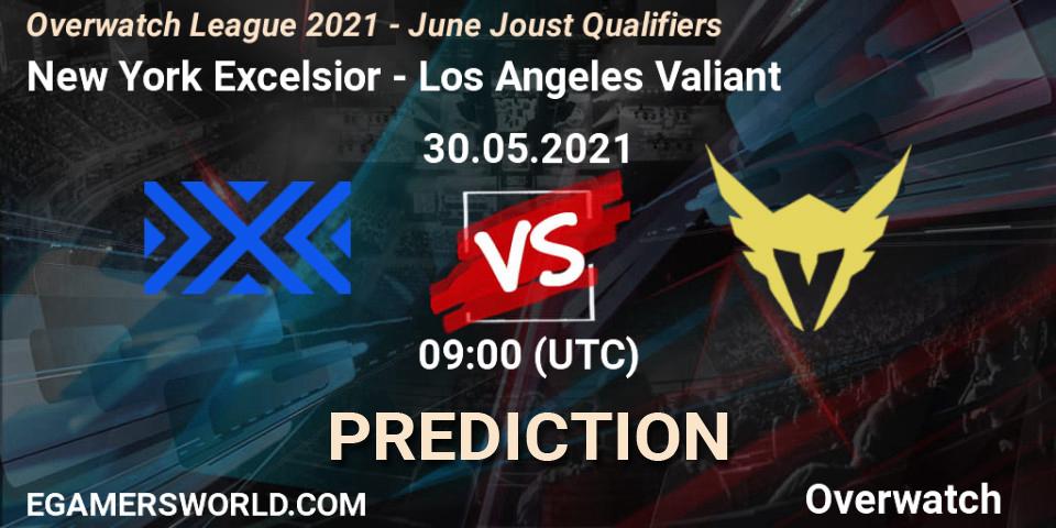 Prognoza New York Excelsior - Los Angeles Valiant. 30.05.21, Overwatch, Overwatch League 2021 - June Joust Qualifiers