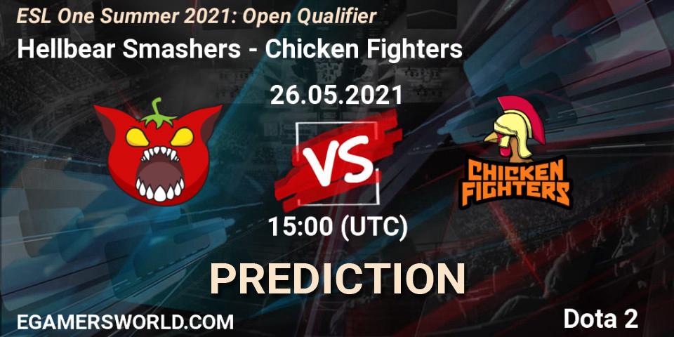 Prognoza Hellbear Smashers - Chicken Fighters. 26.05.2021 at 15:08, Dota 2, ESL One Summer 2021: Open Qualifier