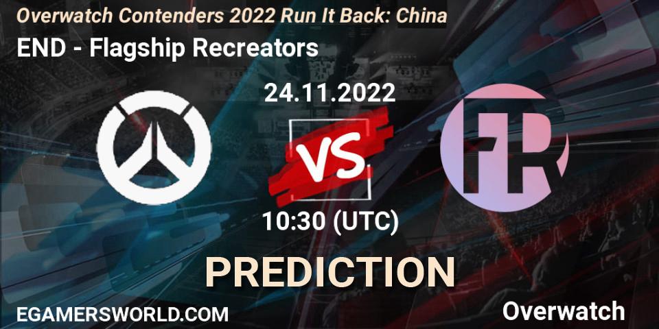 Prognoza END - Flagship Recreators. 24.11.22, Overwatch, Overwatch Contenders 2022 Run It Back: China