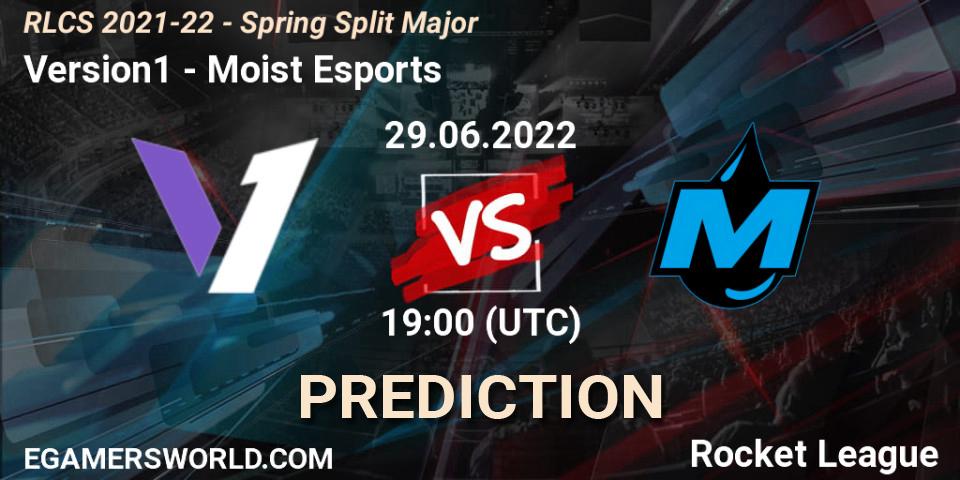 Prognoza Version1 - Moist Esports. 29.06.22, Rocket League, RLCS 2021-22 - Spring Split Major
