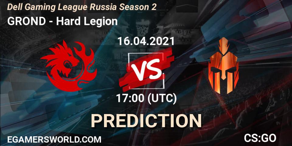 Prognoza GROND - Hard Legion. 16.04.21, CS2 (CS:GO), Dell Gaming League Russia Season 2