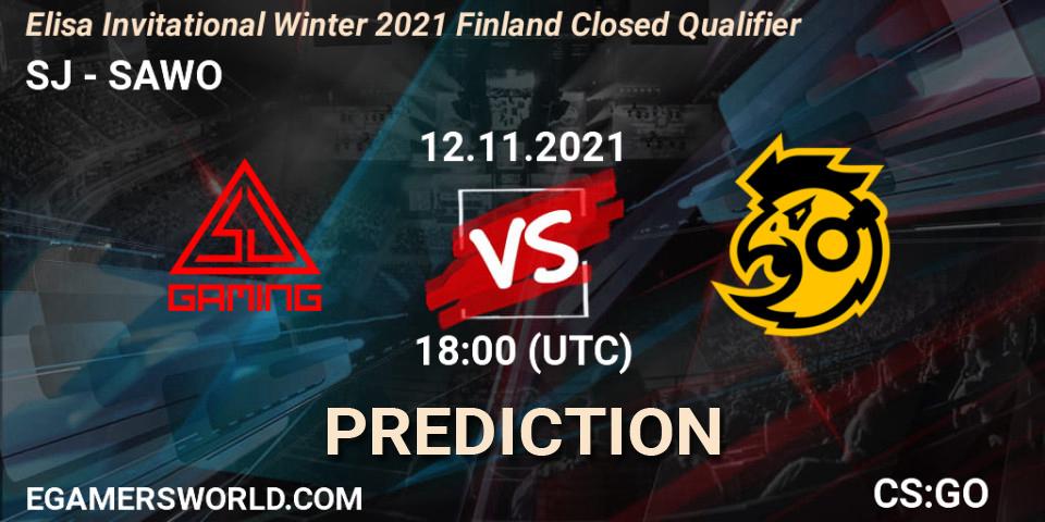 Prognoza SJ - SAWO. 12.11.21, CS2 (CS:GO), Elisa Invitational Winter 2021 Finland Closed Qualifier